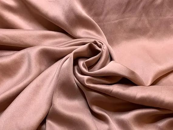 pink charmeuse fabric - Dusty Pink - Sandwashed Silk Charmeuse Fabric