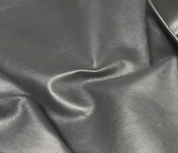 gray leather - DARK GRAY Cow Hide Leather 8"x8" Piece