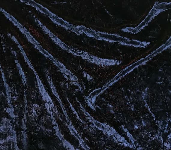 burgundy velvet fabric - Iridescent Navy Blue/ Burgundy - Stretch Polyester Crushed Velvet Fabric