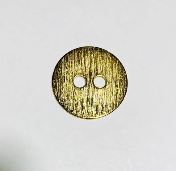 gold none - set of 2 Gold Metal Button - 28mm / 1 inch - Dill Buttons Brand