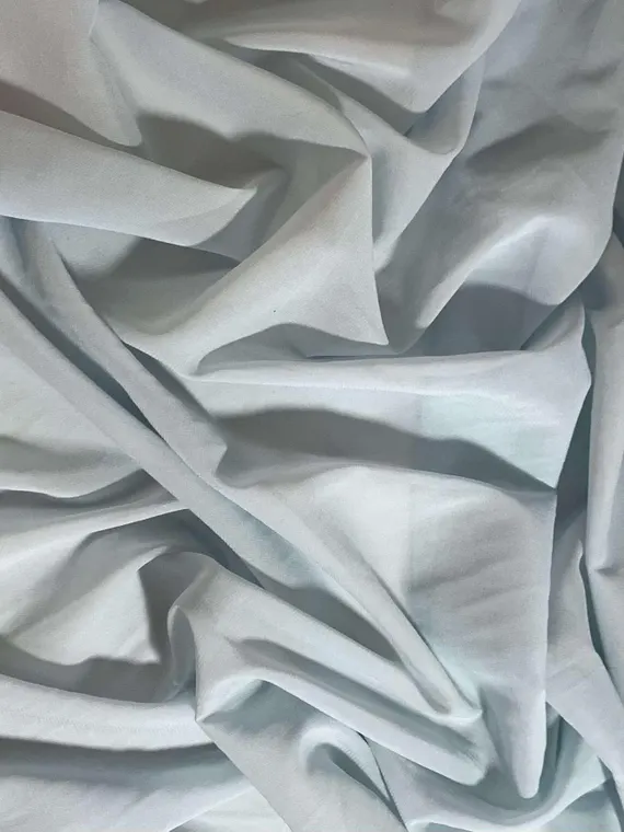 blue chiffon fabric - Baby Blue - 8mm Stretch Silk Chiffon Fabric