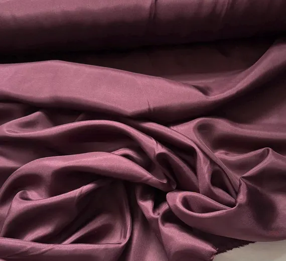 maroon habotai fabric - Maroon China Silk HABOTAI Fabric 8mm weight 45" width