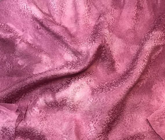 lilac silk fabric - Hand Dyed Lilac PEBBLES - Silk Jacquard Fabric - 44" wide