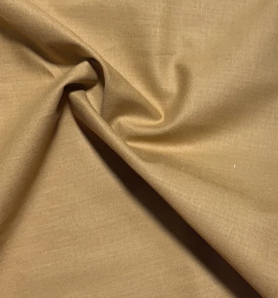 brown cotton fabric - 100% Cotton Basecloth Broadcloth Solid - Gingery Brown - Paintbrush Studio Fabrics