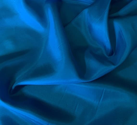 teal habotai fabric - Teal Blue China Silk HABOTAI Fabric 8mm weight