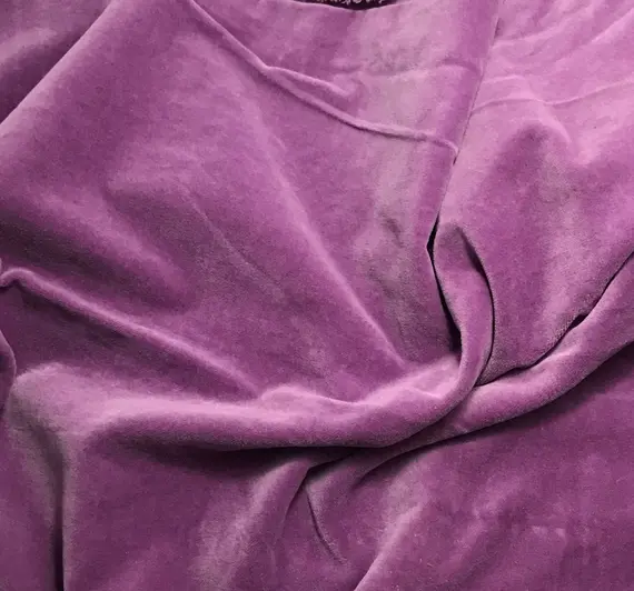 boysenberry velvet fabric - Hand Dyed Cotton VELVETEEN Fabric BOYSENBERRY 54" wide