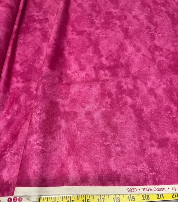 pink cotton fabric - Razzberry Pink - Toscana - by Deborah Edwards for Northcott Cotton Fabric