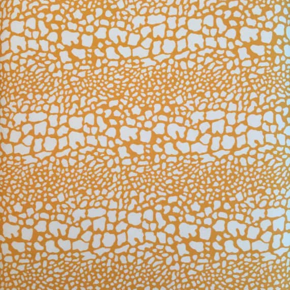 yellow silk fabric - Westminster Vicki Payne Golden Yellow Giraffe Spots - Cotton Home Dec Fabric - 1 Yard