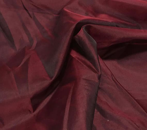 burgundy organza fabric - Burgundy Red - Silk Organza Fabric
