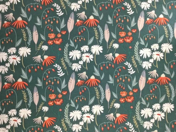 cotton fabric - Wild Gatherings - Capsules Campsite for Art Gallery Fabrics - Premium Cotton