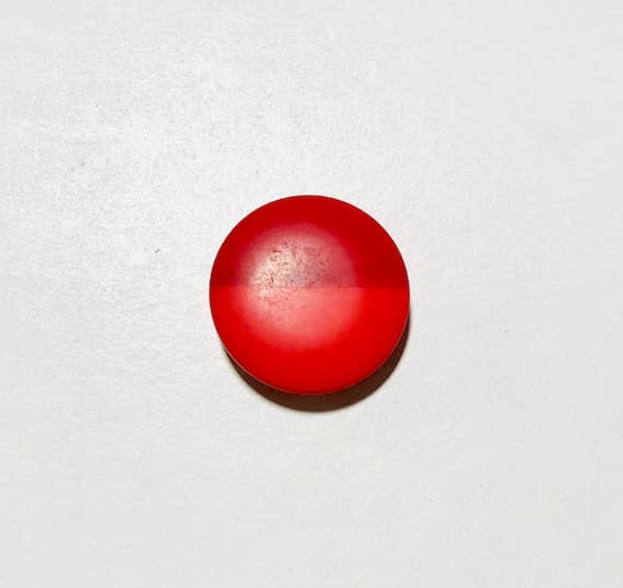 red none - Red Two Tone Button - 28mm / 1 1/8" - Dill Buttons Brand