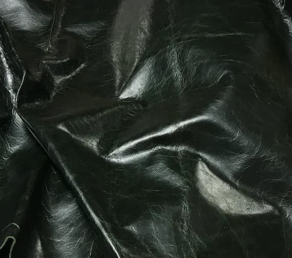 green leather - JUNGLE GREEN Cow Hide Leather 8"x8" Piece