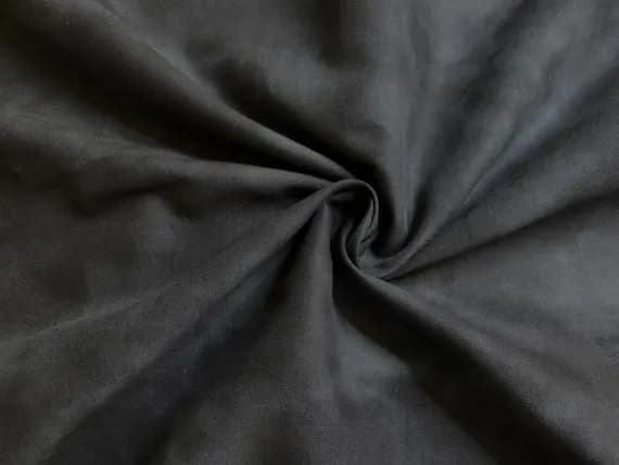 black cotton fabric - Black Watercolor Blender Cotton Fabric Vintage 90's OOP by Patrick Lose