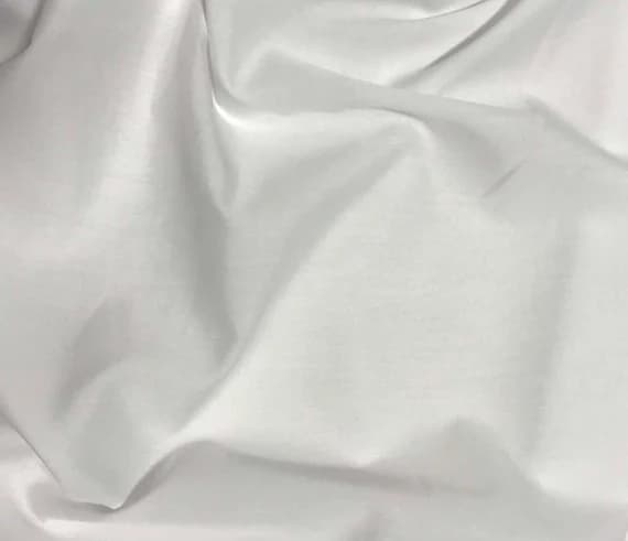 white cotton fabric - Spechler-Vogel Fabric - White Imperial Batiste Poly/Cotton