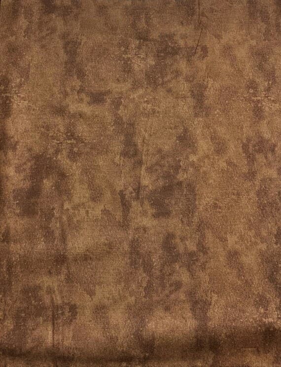 brown cotton fabric - Nutmeg Brown - Toscana - by Deborah Edwards for Northcott Cotton Fabric