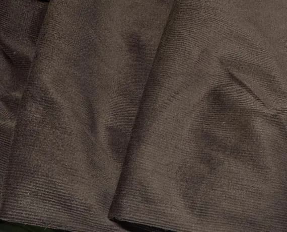 brown cotton fabric - Chocolate Brown Stretch Cotton Corduroy Fabric