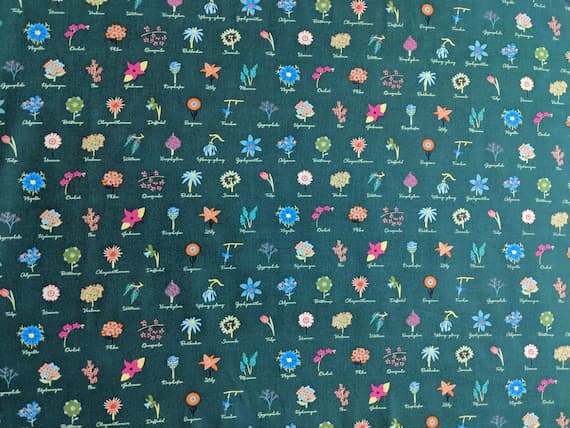 cotton fabric - Anthonem Festive Loved to Pieces Mr Domestic Art Gallery Fabrics -Premium Cotton