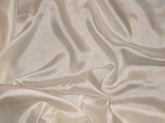 cream habotai fabric - CREAM China Silk HABOTAI Fabric