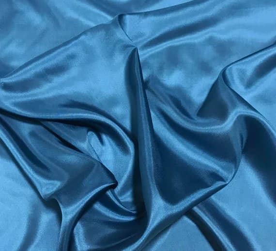 teal habotai fabric - TEAL BLUE China Silk HABOTAI Fabric