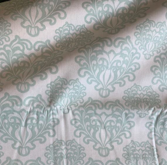cotton fabric - Passionate Spirit Mist Damask - by Art Gallery 100% Cotton Fabric