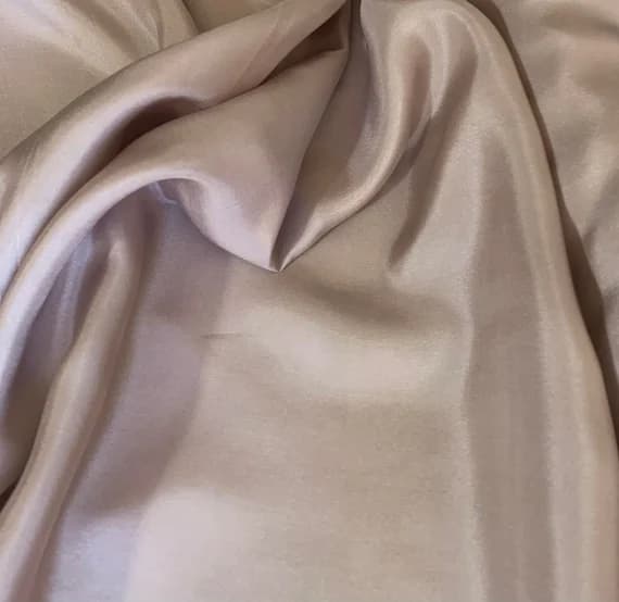 lavender habotai fabric - Muted Dusty Lavender China Silk HABOTAI Fabric 8mm weight