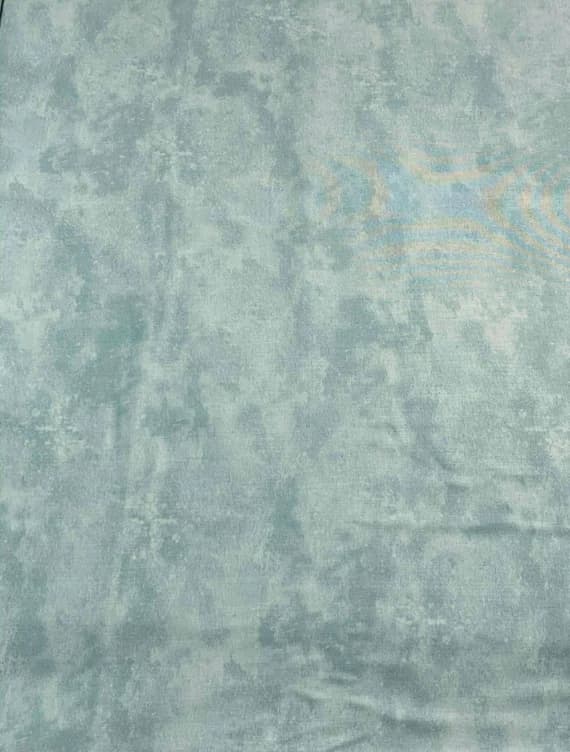 blue cotton fabric - Morning Mist Blue - Toscana - by Deborah Edwards for Northcott Cotton Fabric
