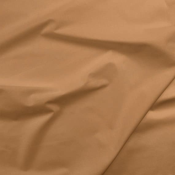 brown cotton fabric - 100% Cotton Basecloth Broadcloth Solid - Wheat Brown - Paintbrush Studio Fabrics
