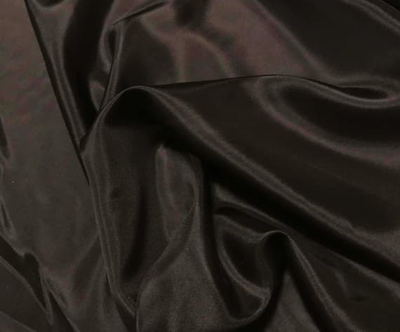 brown habotai fabric - CHOCOLATE BROWN China Silk HABOTAI Fabric