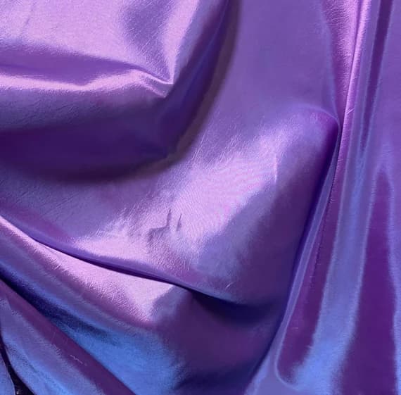 lavender taffeta fabric - Lavender Purple - Faux Silk Taffeta Fabric