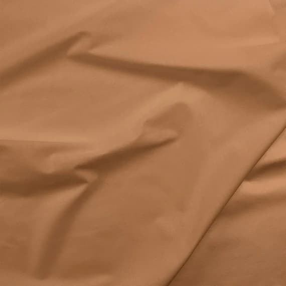 cotton fabric - 100% Cotton Basecloth Broadcloth Solid - Tan - Paintbrush Studio Fabrics
