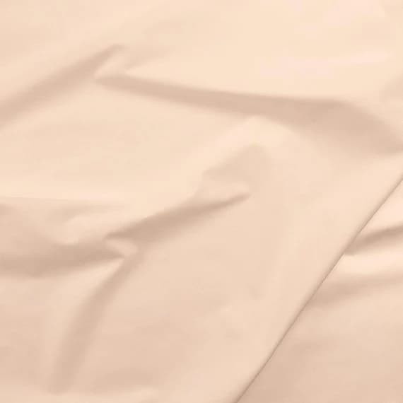 pink cotton fabric - 100% Cotton Basecloth Broadcloth Solid - Shell Pink - Paintbrush Studio Fabrics