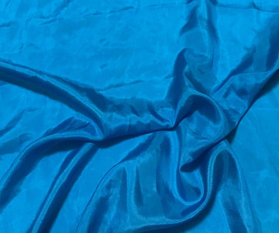 turquoise habotai fabric - DARK TURQUOISE China Silk HABOTAI Fabric