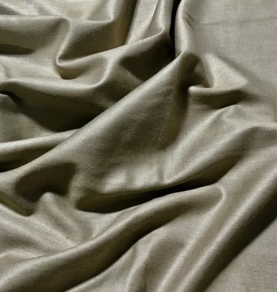 taupe twill fabric - Taupe - Rayon Gabardine Fabric