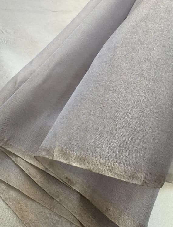 lavender organza fabric - Iridescent Golden Lavender - 100% Silk Organza Fabric