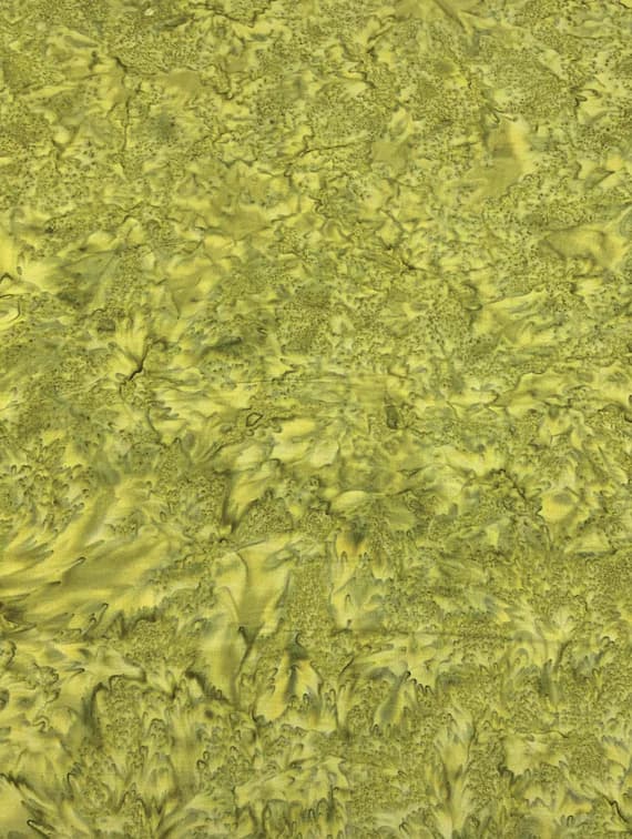 green cotton fabric - Avocado Green Shadows - Banyan Batik Tone on Tone 100% Cotton Fabric