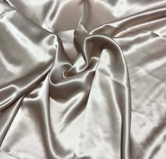 pink charmeuse fabric - Dusty Pink - Silk Charmeuse Fabric