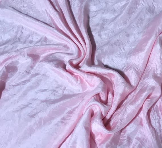 pink habotai fabric - Hand Dyed BALLERINA PINK China Silk HABOTAI Fabric