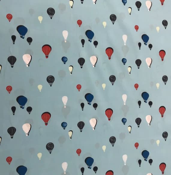 cotton fabric - Space Bubbles Fizz Hot Air Balloons - Art Gallery Cotton Fabric