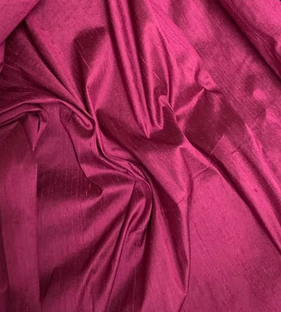 boysenberry dupioni fabric - Boysenberry - 100% Silk Dupioni Fabric