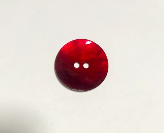 wine none - Wine Red Natural Pearl Button - Dill Buttons Brand (3 Sizes to Choose From)