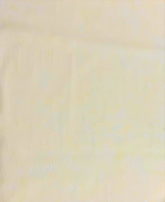 yellow cotton fabric - Butter Yellow Shadows - Banyan Batik Tone on Tone 100% Cotton Fabric