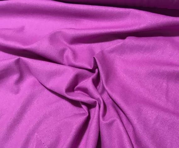 lilac noil fabric - BRIGHT LILAC Raw Silk NOIL Fabric