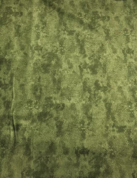 green cotton fabric - Palm Green - Toscana - by Deborah Edwards for Northcott Cotton Fabric