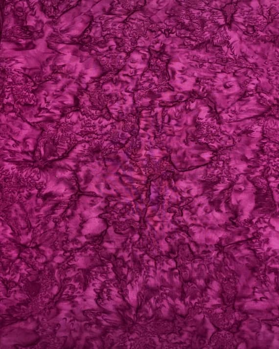 boysenberry cotton fabric - Boysenberry Shadows - Banyan Batik Tone on Tone 100% Cotton Fabric