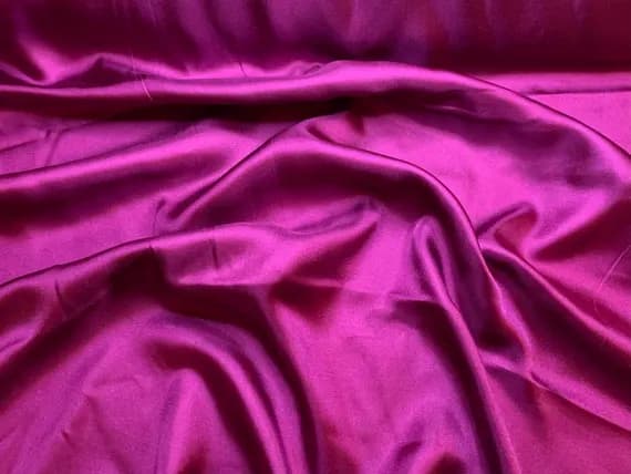 boysenberry twill fabric - Boysenberry 100% Silk Twill Fabric 12mm weight