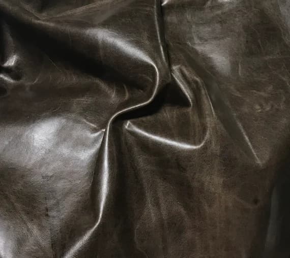 brown leather - DARK BROWN Cow Hide Leather 8"x8" Piece