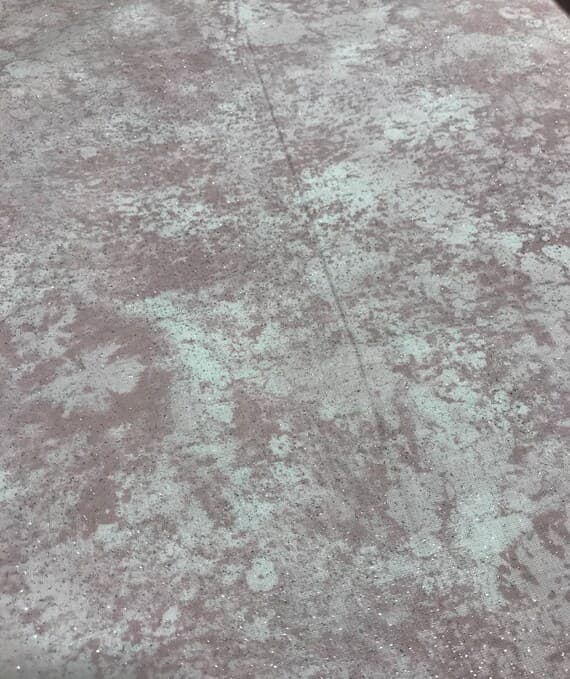 silver cotton fabric - Crafty Cottons Pink Marble with Silver Sparkles - EESCO Cotton Fabric