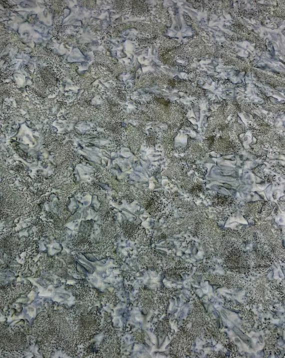 sage cotton fabric - Blue Sage Shadows - Banyan Batik Tone on Tone 100% Cotton Fabric